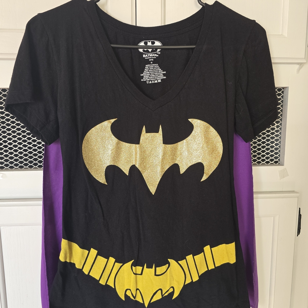 Batman Black and Gold Short Sleeve Tee